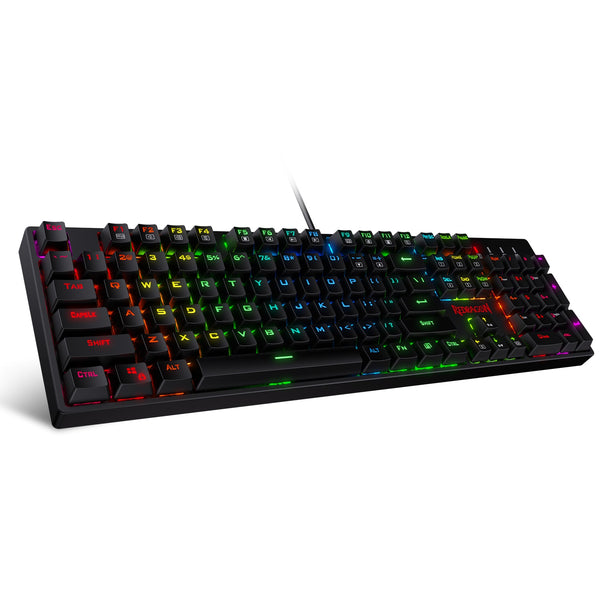 LED Backlit Mechanical Gaming Keyboard with 104 Keys