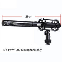 Professional Shotgun Microphone for Recording Interview